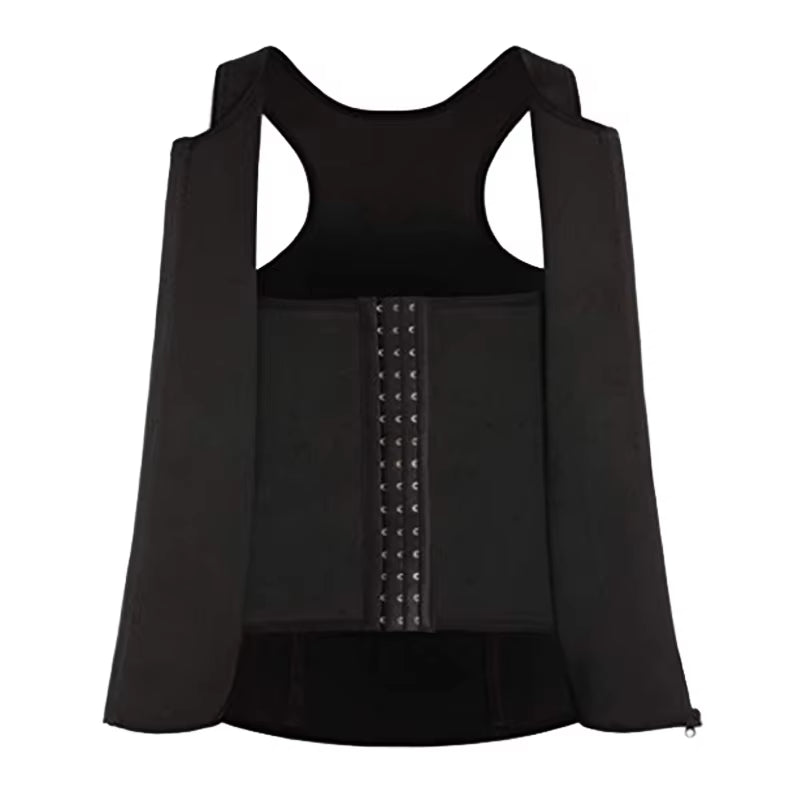 Men’s Compression Vest – Slimming Sauna Sweat Body Shaper, Shape Control Waist Trainer