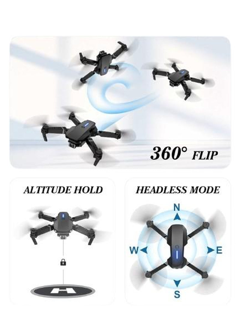 E-Z FLY Camera Drone • App + Remote Control • Beginner Starter Drone