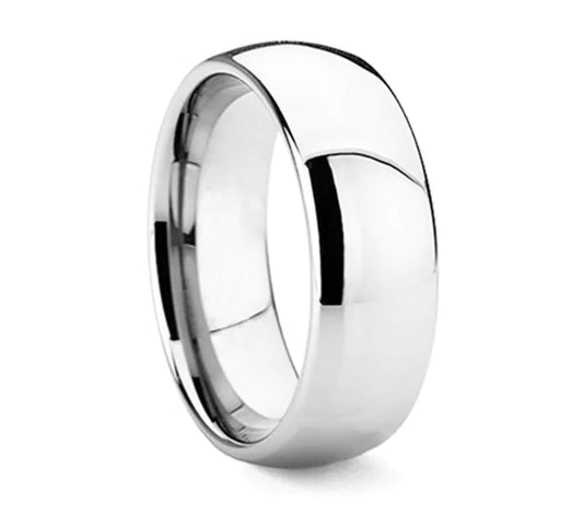 Sleek Tungsten Couple Bands