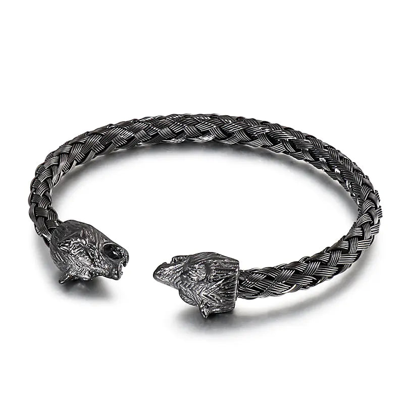 Men's Stainless Steel Skull Bracelet