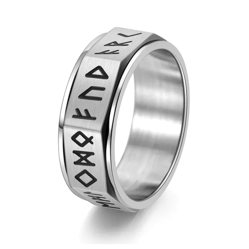 Viking Swivel Stainless Steel Ring