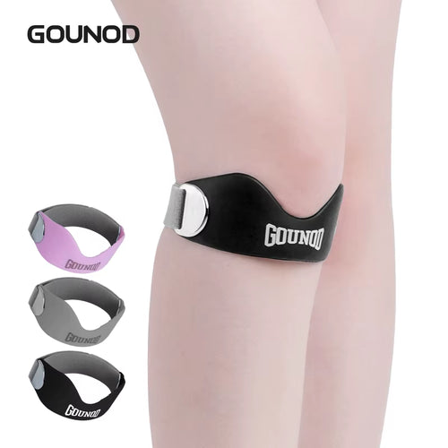 Patella Tendon Knee Strap for Pain Relief, Basketball Stabilizer Brace Silicone Band Elasticity Fixed Protection Patellar Ring