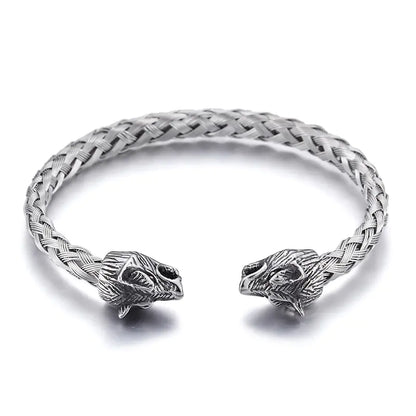 Men's Stainless Steel Skull Bracelet